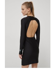 Sukienka sukienka Crystal G. kolor czarny mini dopasowana - Answear.com Puma