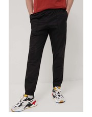 Spodnie męskie spodnie bawełniane męskie kolor czarny joggery - Answear.com Puma
