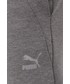 Spodnie męskie Puma spodnie dresowe 531512 męskie kolor szary gładkie