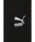Spodnie męskie Puma spodnie męskie kolor czarny gładkie