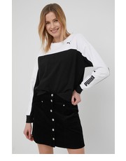 Bluza bluza damska kolor czarny z nadrukiem - Answear.com Puma