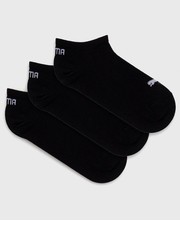 Skarpety skarpetki dziecięce (3-pack) kolor czarny - Answear.com Puma
