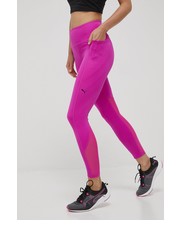Legginsy legginsy treningowe Flawless damskie kolor różowy gładkie - Answear.com Puma