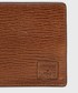 Portfel Superdry portfel skórzany męski kolor brązowy