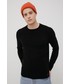 Sweter męski Superdry sweter wełniany męski kolor czarny lekki
