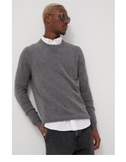 Sweter męski sweter wełniany męski kolor szary - Answear.com Superdry