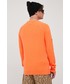 Sweter męski Superdry sweter męski kolor pomarańczowy ciepły