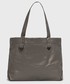 Shopper bag Superdry torebka kolor srebrny
