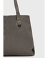 Shopper bag Superdry torebka kolor srebrny
