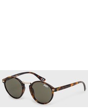 Okulary okulary przeciwsłoneczne damskie kolor brązowy - Answear.com Superdry