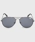 Okulary Superdry okulary przeciwsłoneczne męskie kolor szary