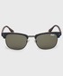 Okulary Superdry okulary przeciwsłoneczne męskie kolor brązowy