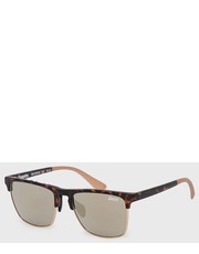 Okulary okulary przeciwsłoneczne męskie kolor brązowy - Answear.com Superdry