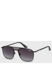 Okulary okulary przeciwsłoneczne męskie kolor czarny - Answear.com Superdry