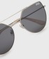 Okulary Superdry okulary przeciwsłoneczne damskie kolor srebrny