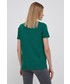 Bluzka Superdry T-shirt damski kolor zielony