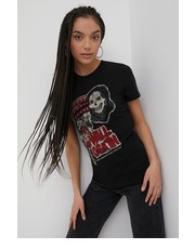 Bluzka t-shirt bawełniany kolor czarny - Answear.com Superdry