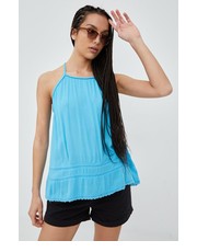 Bluzka bluzka kolor turkusowy - Answear.com Superdry
