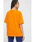 Bluzka Superdry t-shirt bawełniany kolor pomarańczowy