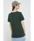 Bluzka Superdry t-shirt damski kolor zielony