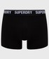 Bielizna męska Superdry bokserki (3-pack) męskie kolor czarny