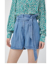 Spodnie szorty damskie gładkie high waist - Answear.com Superdry