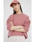Sweter Superdry sweter damski kolor różowy