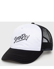 Czapka czapka kolor czarny z nadrukiem - Answear.com Superdry