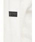 Bluza męska Superdry Bluza bawełniana męska kolor biały z kapturem z aplikacją