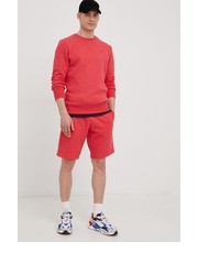 Krótkie spodenki męskie szorty męskie kolor czerwony - Answear.com Superdry