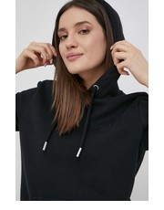 Bluza bluza damska kolor czarny z kapturem gładka - Answear.com Superdry