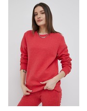 Bluza bluza damska kolor czerwony gładka - Answear.com Superdry