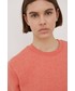 Bluza Superdry bluza damska kolor pomarańczowy gładka