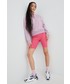 Bluza Superdry bluza damska kolor różowy z aplikacją