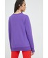 Bluza Superdry bluza damska kolor fioletowy z nadrukiem