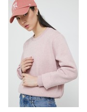 Bluza bluza damska kolor różowy melanżowa - Answear.com Superdry