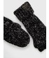 Rękawiczki Superdry Rękawiczki z domieszką wełny damskie kolor czarny