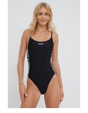 Strój kąpielowy jednoczęściowy strój kąpielowy kolor czarny miękka miseczka - Answear.com Superdry