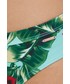 Strój kąpielowy Superdry figi kąpielowe kolor turkusowy