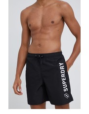 Strój kąpielowy szorty kąpielowe kolor czarny - Answear.com Superdry
