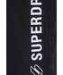 Strój kąpielowy Superdry szorty kąpielowe kolor czarny