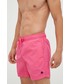 Strój kąpielowy Superdry szorty kąpielowe kolor fioletowy