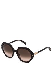 Okulary okulary przeciwsłoneczne damskie kolor brązowy - Answear.com Tous