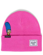 Czapka czapka X The Simpsons kolor różowy z cienkiej dzianiny - Answear.com Herschel