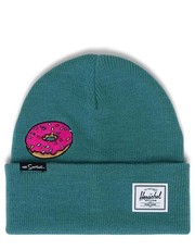 Czapka czapka X The Simpsons kolor zielony - Answear.com Herschel