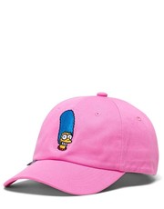 Czapka czapka bawełniana X The Simpsons kolor różowy z aplikacją - Answear.com Herschel