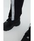 Spodnie Ellesse spodnie dresowe damskie kolor czarny proste high waist
