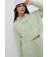 Bluza Ellesse bluza bawełniana damska kolor zielony z kapturem z aplikacją