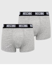 Bielizna męska bokserki męskie kolor szary - Answear.com Moschino Underwear