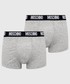 Bielizna męska Moschino Underwear bokserki męskie kolor szary